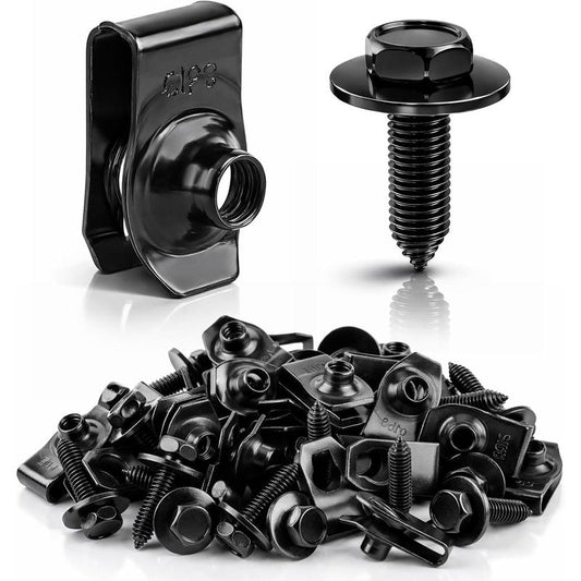 50 piezas de pernos para carrocería de 1/4"