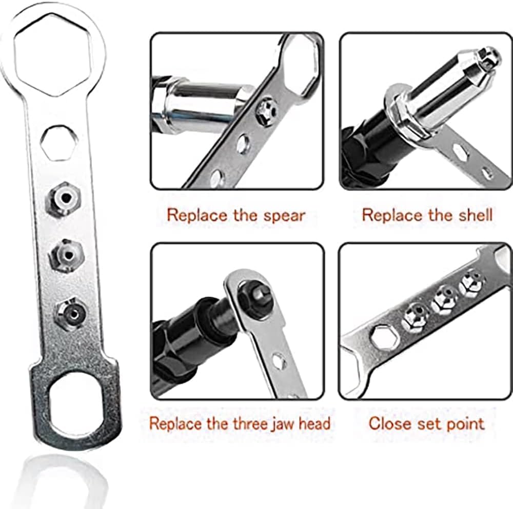Kit adaptador para pistola remachadora