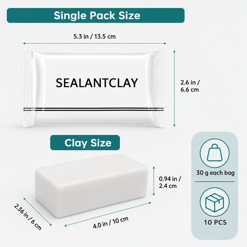 10-Pack Waterproof Sealant Mastic Set