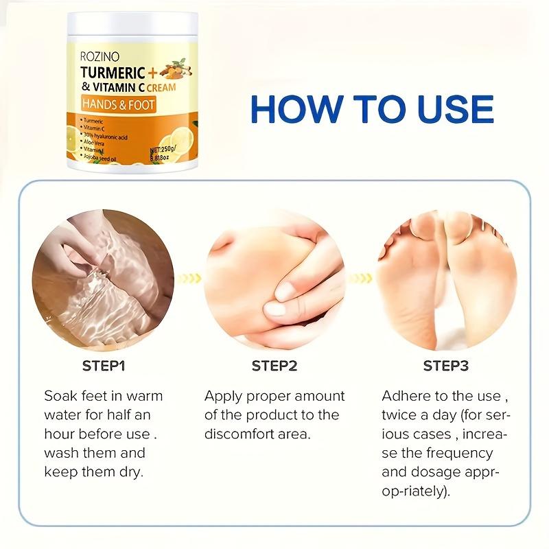 Turmeric hands & foot Firming Cream