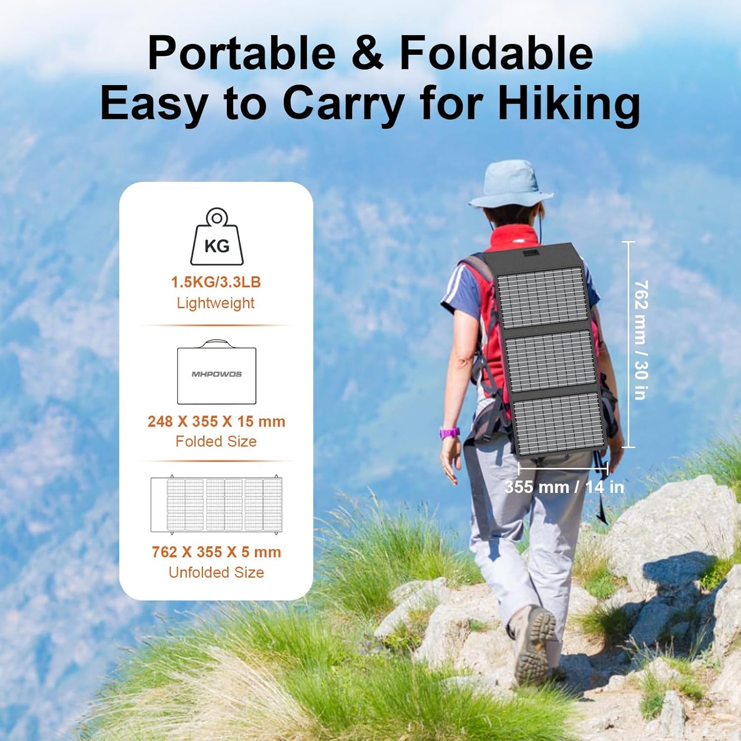 Cargador solar portátil