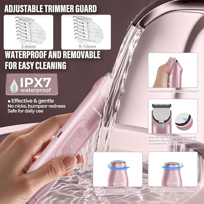 2 in 1 Women Electric Shaver