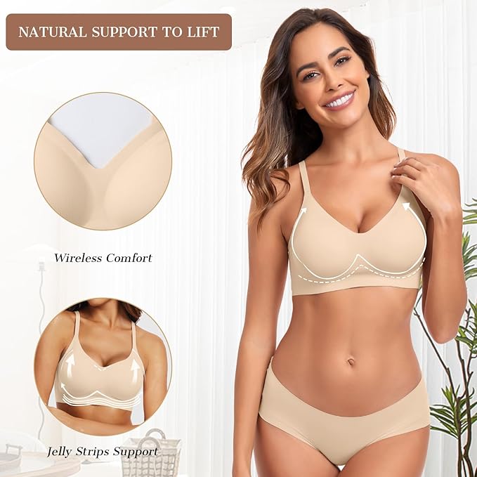 Women Comfortable Push Up Bras