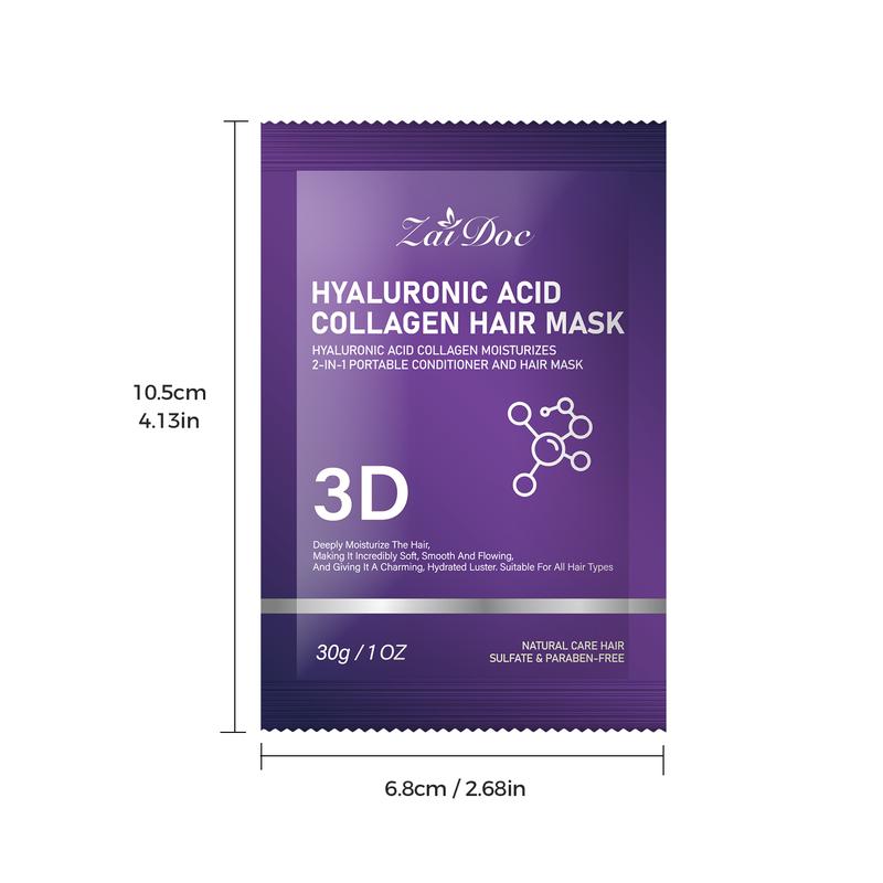 3D collagen hair mask (pack of 5pcs)