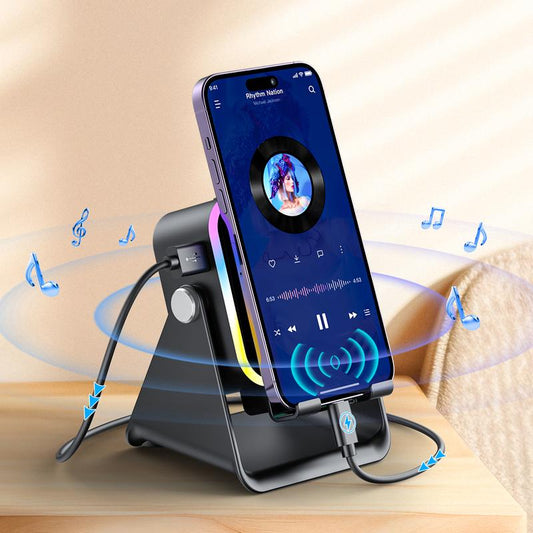 Soporte de altavoz de audio de inducción inalámbrica