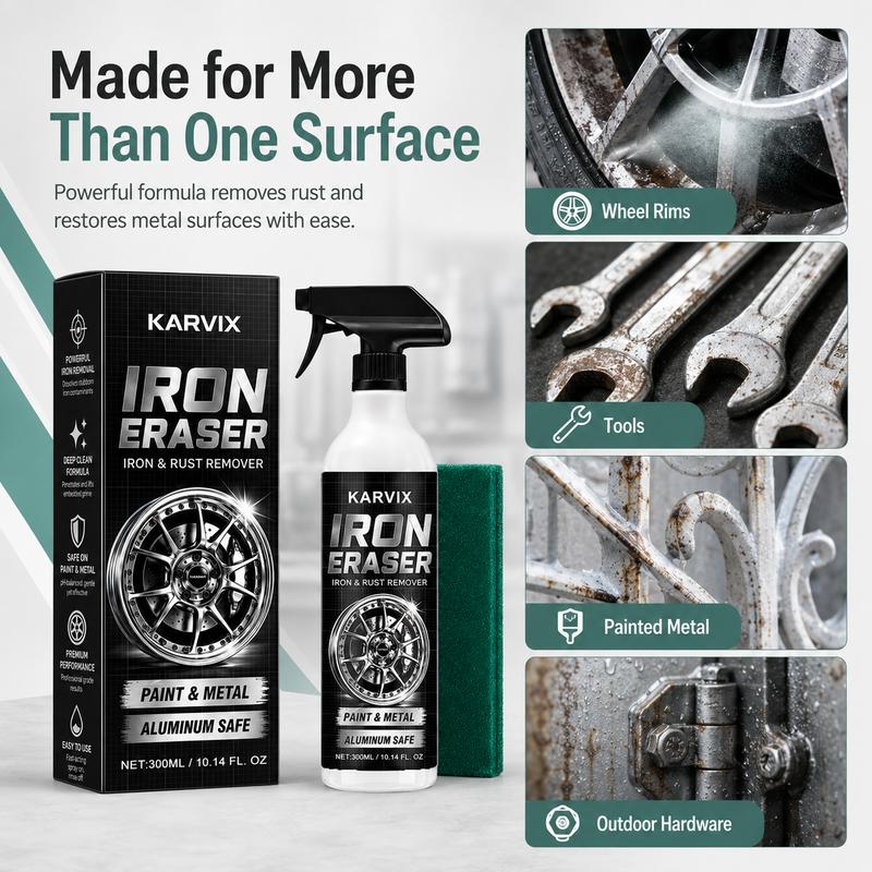 Spray eliminador de óxido para automóviles