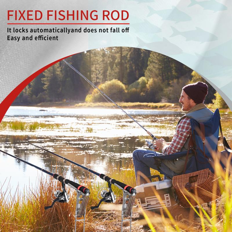 1-pack Automatic Spring Fishing Rod