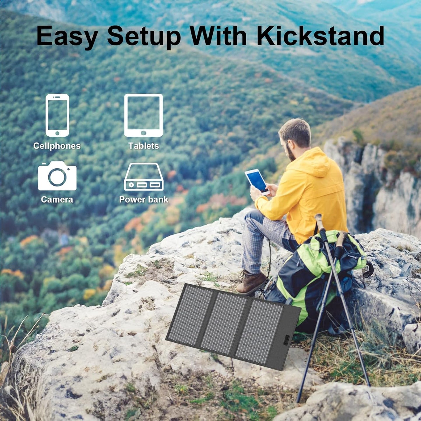 Cargador solar portátil