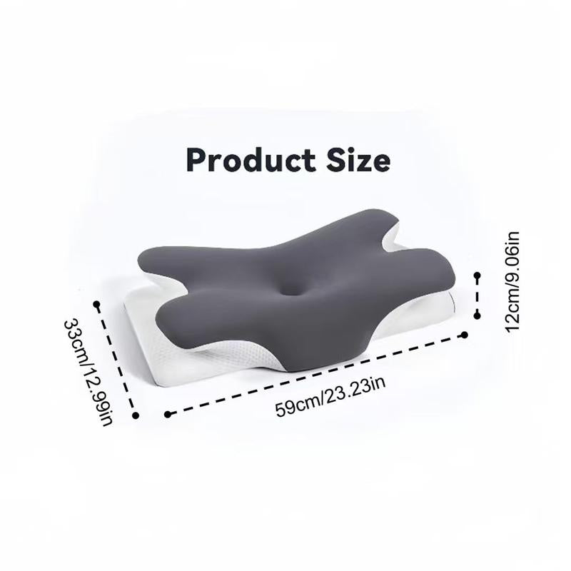 Almohada cervical de espuma viscoelástica con efecto refrescante