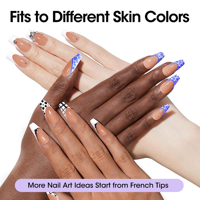 French Tips Gel Nail Kit