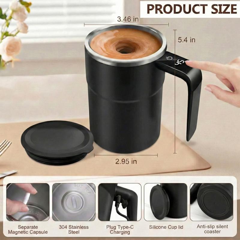 Taza de café magnética recargable para el coche