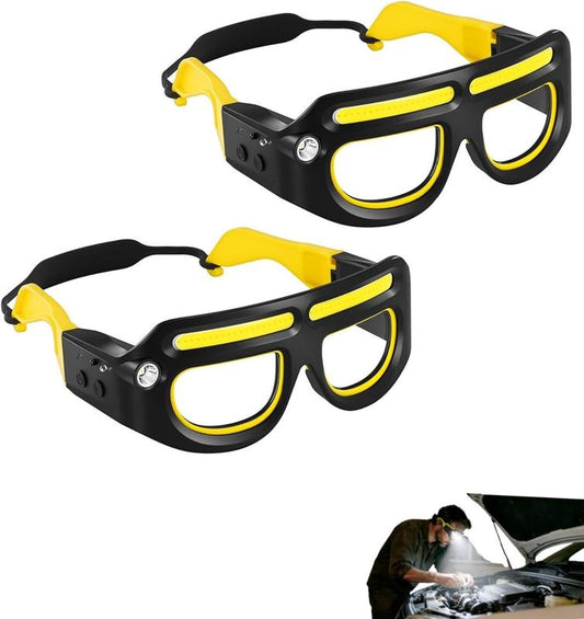 Linterna frontal LED recargable