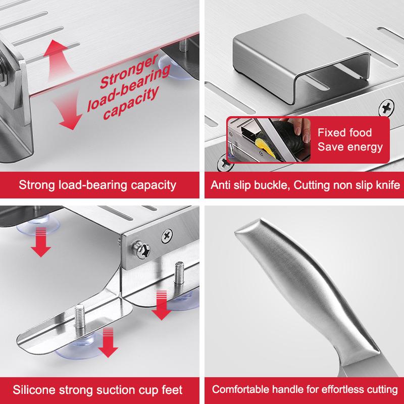 Stainless Steel Manual Meat & Vegetable Cutter