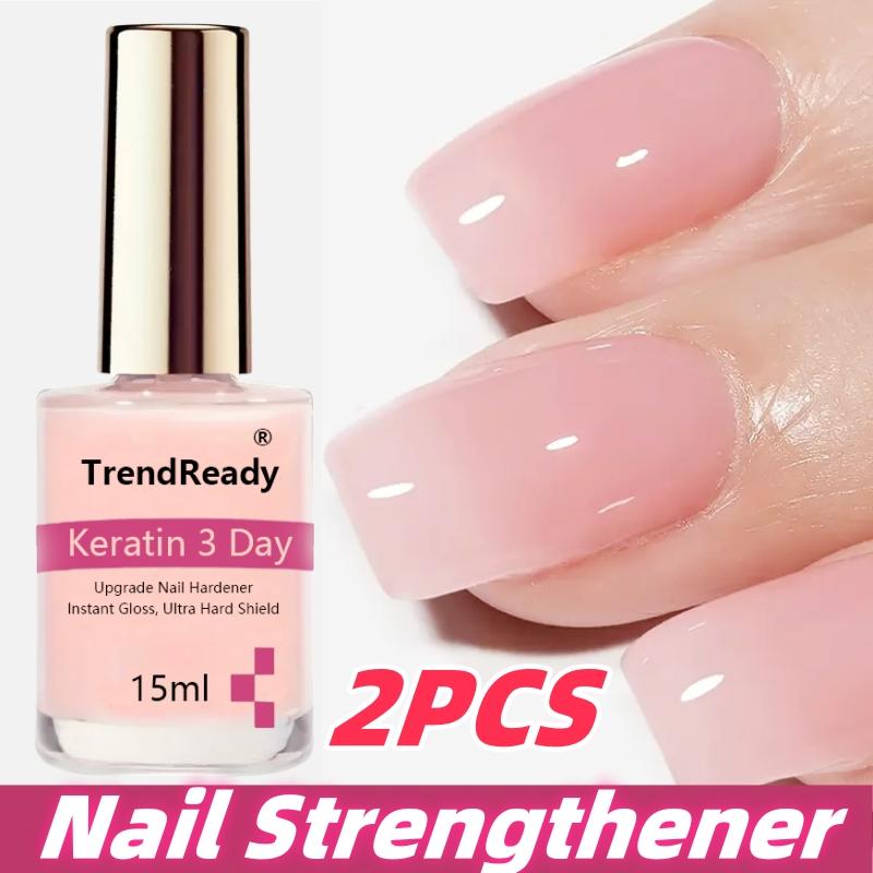 Paquete de 2 capas de belleza para uñas 4 en 1