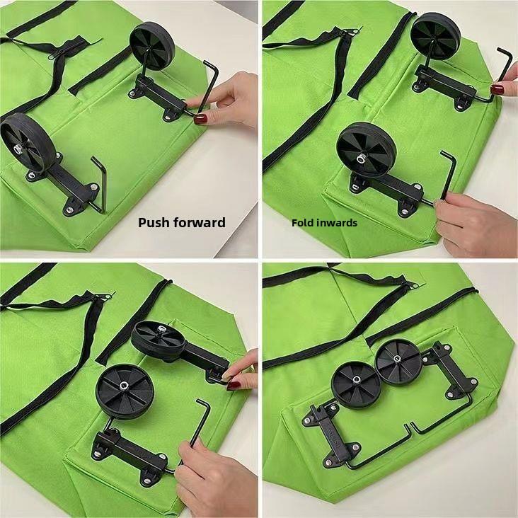 Portable Shopping Cart Foldable Grocery