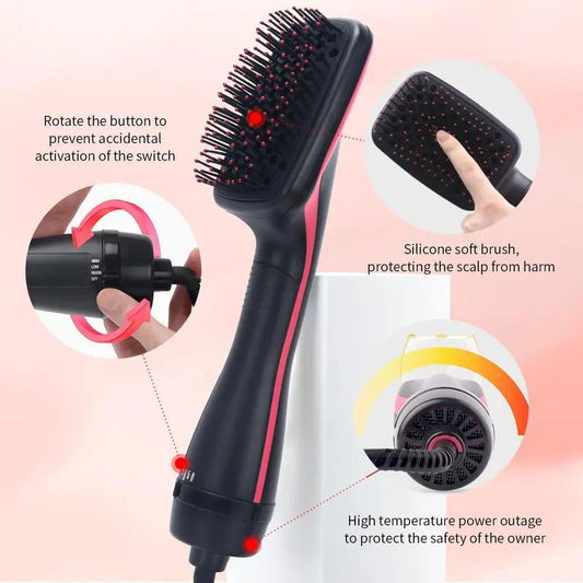 Hair Dryer Brush Blow
