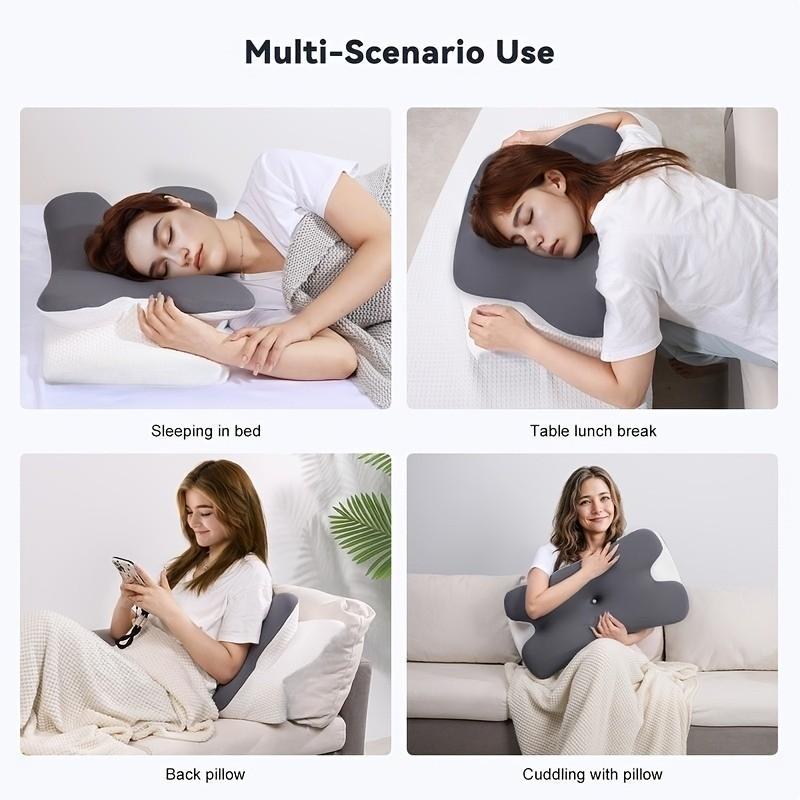 Almohada cervical de espuma viscoelástica con efecto refrescante