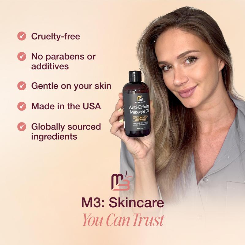 Aceite de masaje anticelulítico Naturals (8 oz)