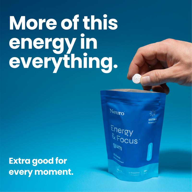 Energy Caffeine Gum/Mint