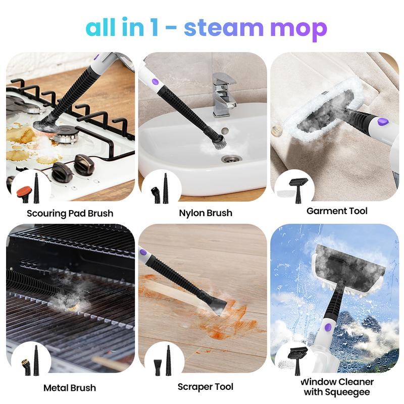 Steam Mop 12-in-1