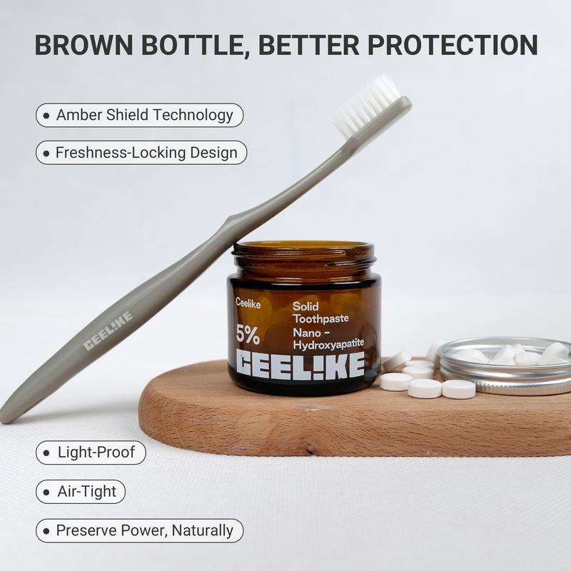 Solid Toothpaste – Fluoride-Free