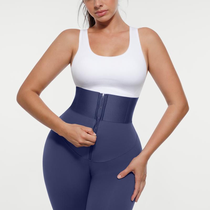 Leggings moldeadores de tiro alto con cremallera y efecto levantacola