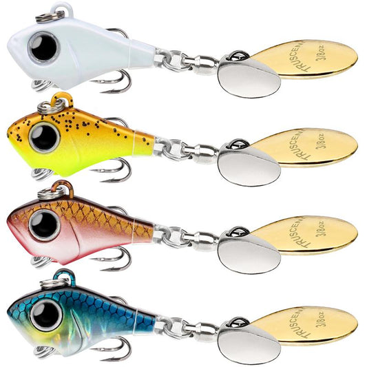 Vibrating Metal Tail Spinner Fishing Lure