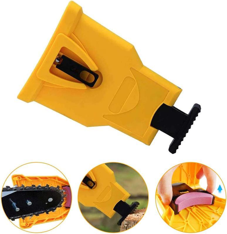 Afilador portátil de motosierra para dientes