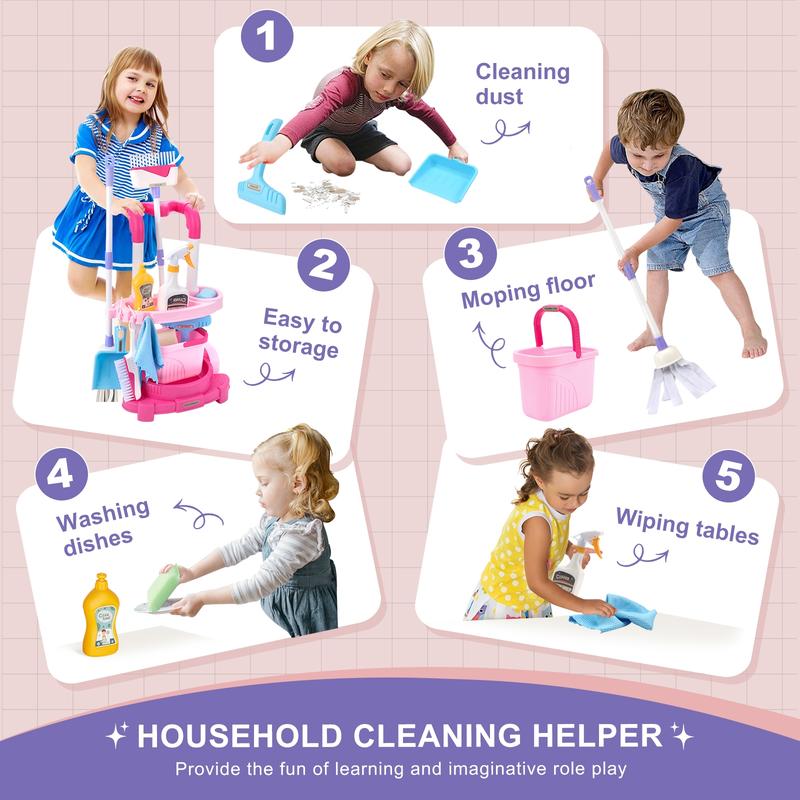 Montessori Learning Cleaning Playset
