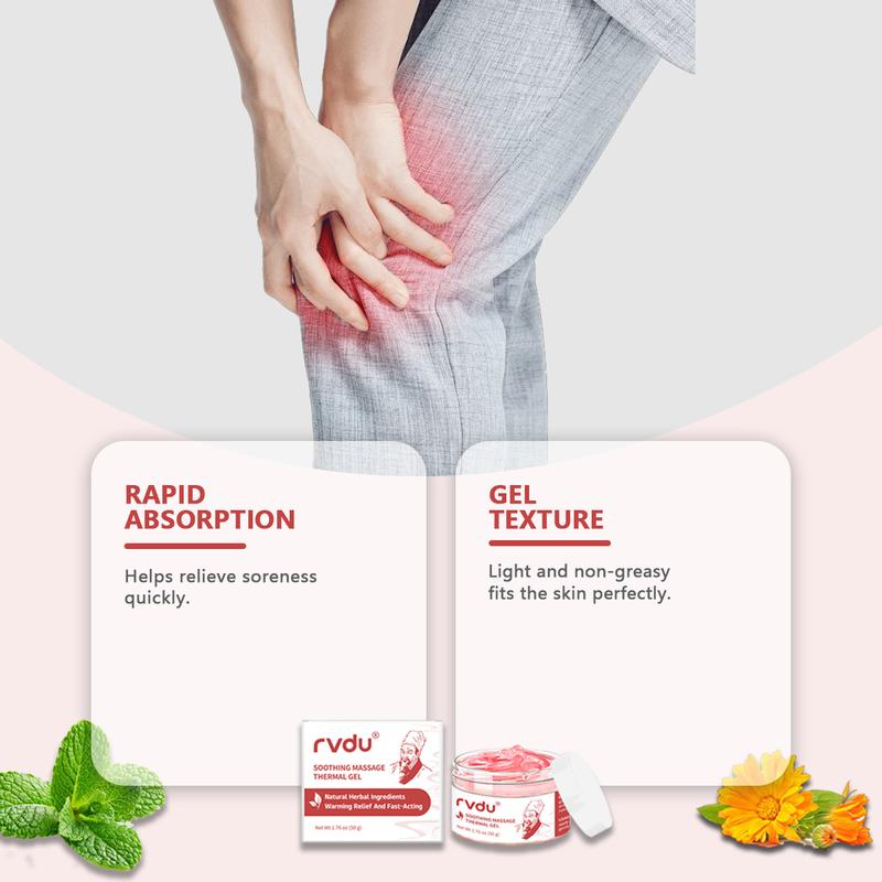 Gel para el cuidado de las articulaciones: rodilla, zona lumbar y hombro