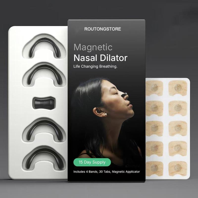 Kit de inicio de tiras nasales (15 unidades, negro)