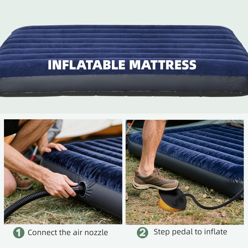 Cama plegable de camping para una persona