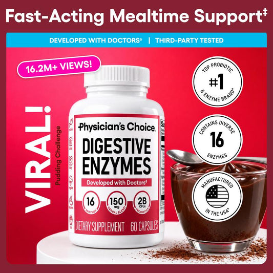 Enzimas digestivas de Physician's Choice