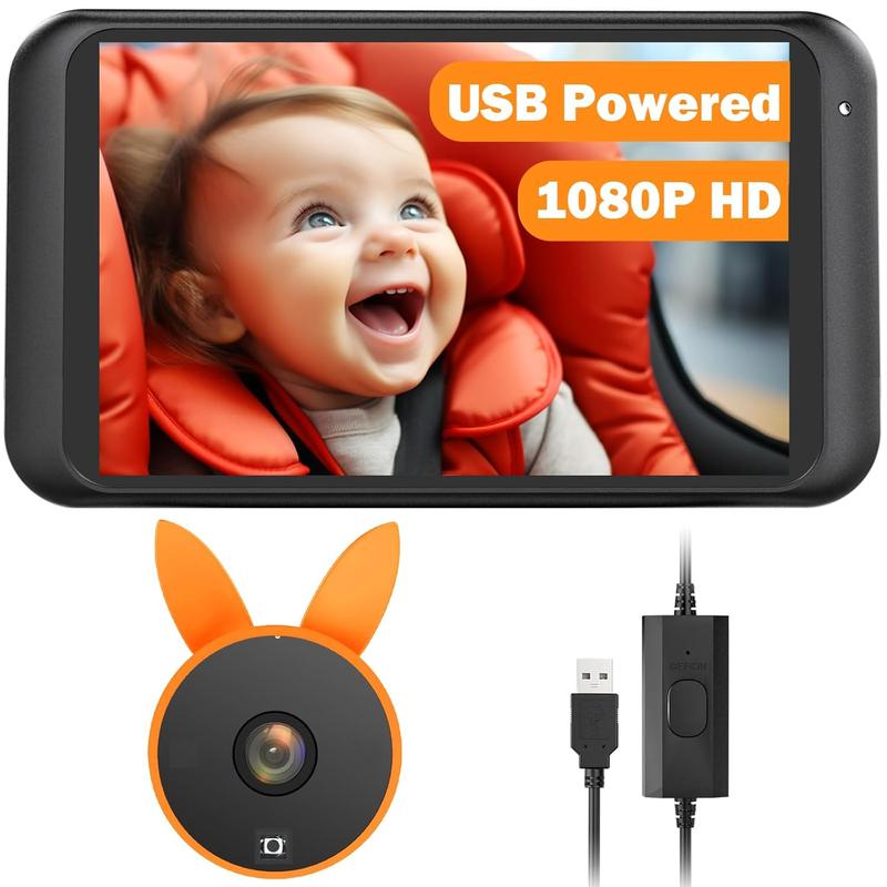USB Plug-and-Play Baby Car Camera