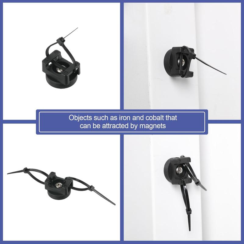 15 clips magnéticos para cables