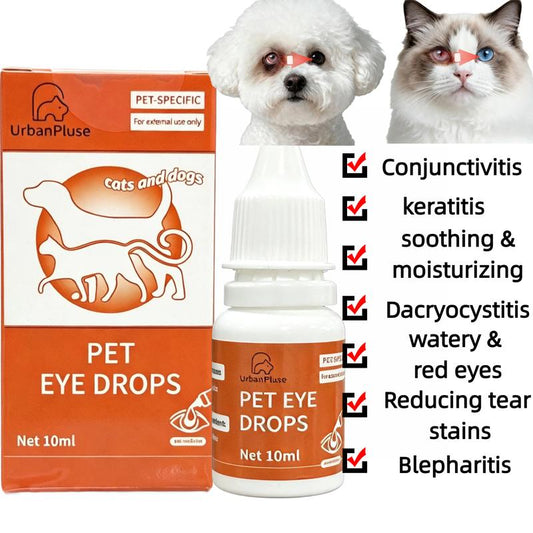 Gotas oftálmicas para perros y gatos