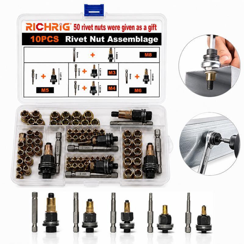 Cabezal para Herramienta de Tuercas Remachables