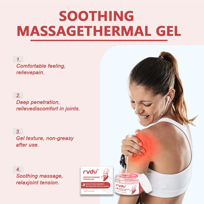 Gel para el cuidado de las articulaciones: rodilla, zona lumbar y hombro