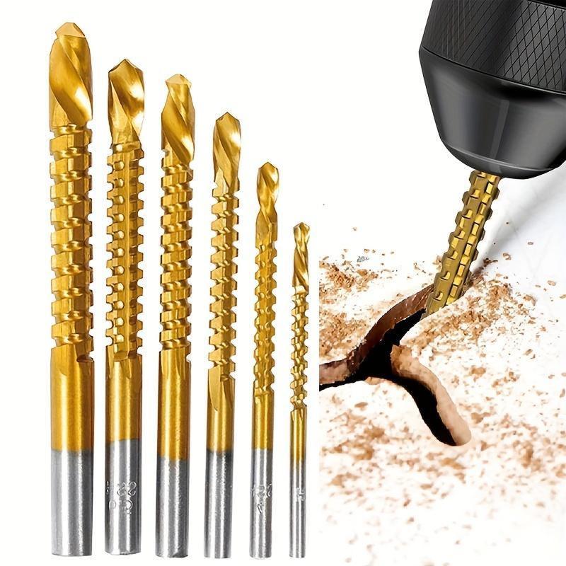 Herramientas de metalurgia para taladrado (6 unidades)