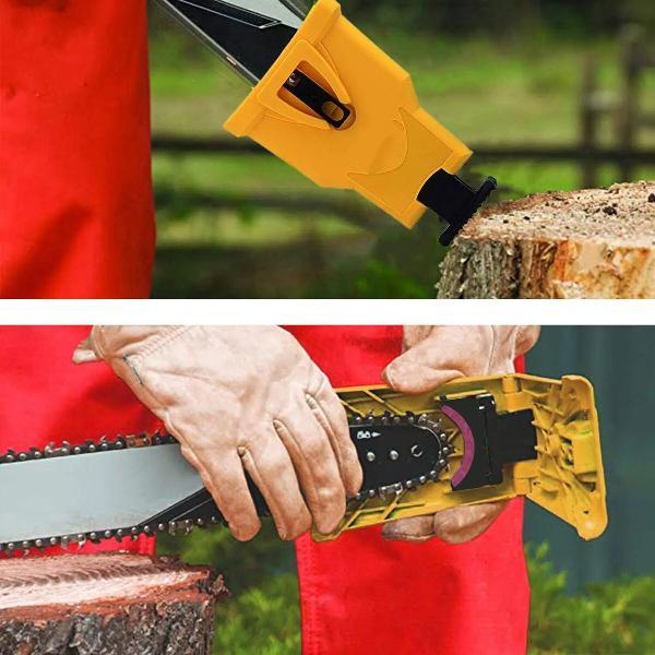 Afilador portátil de motosierra para dientes