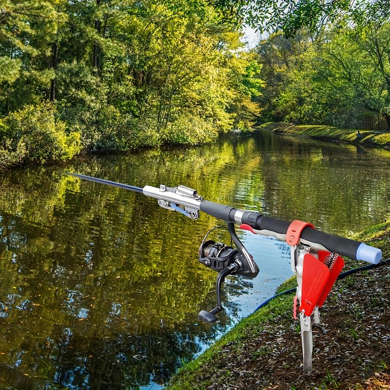 Automatic Spring Fishing Rod Holder