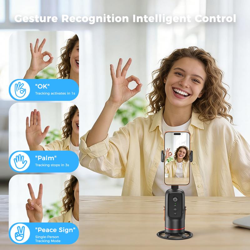 Auto Face Tracking Smartphone Tripod Complete Kit