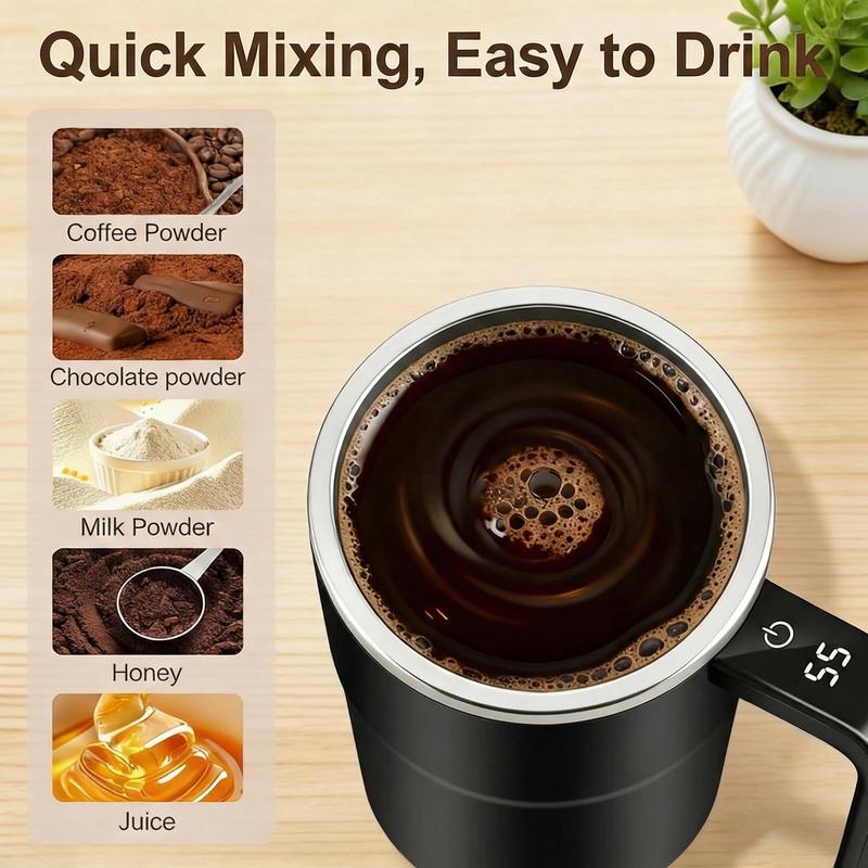 Taza de café magnética recargable para el coche