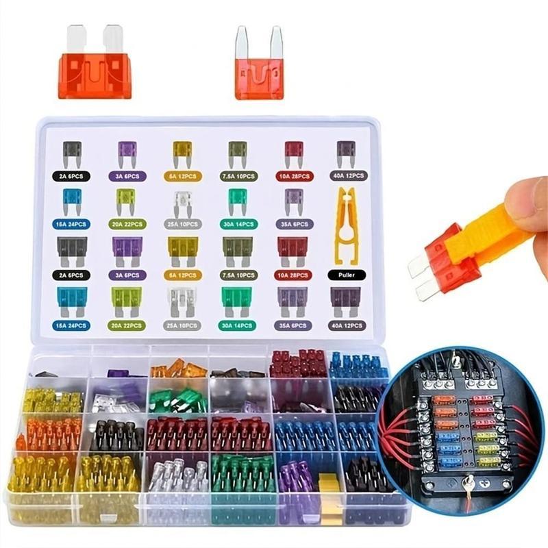 Kit surtido de 300 fusibles para automóvil