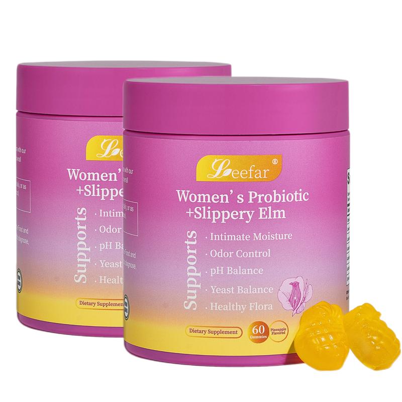 Gomitas probióticas deliciosas para la salud femenina