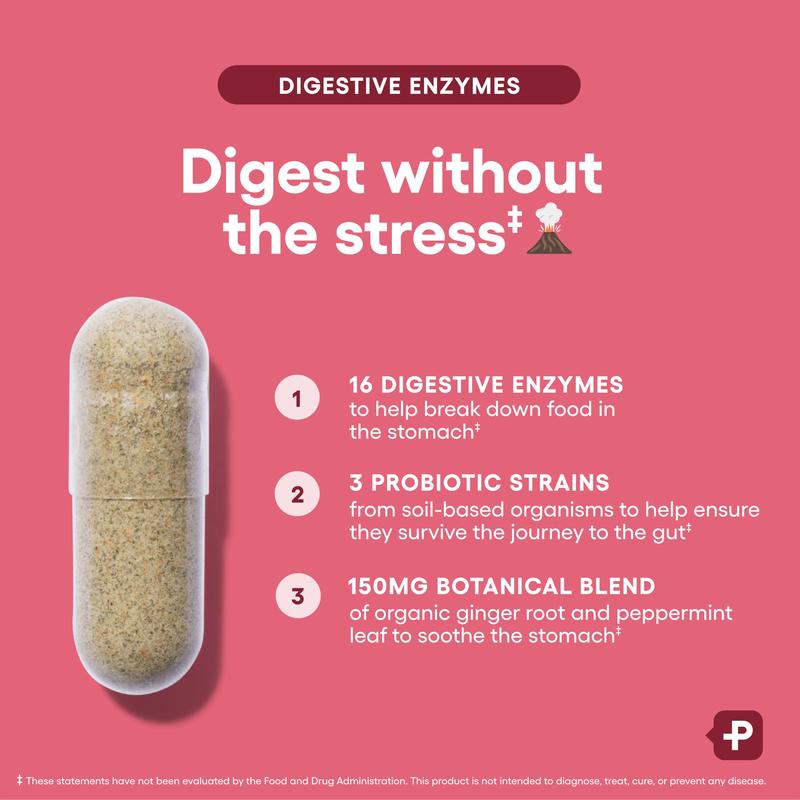 Enzimas digestivas de Physician's Choice