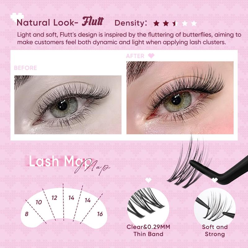 Invisible Band Lash Cluster KIT