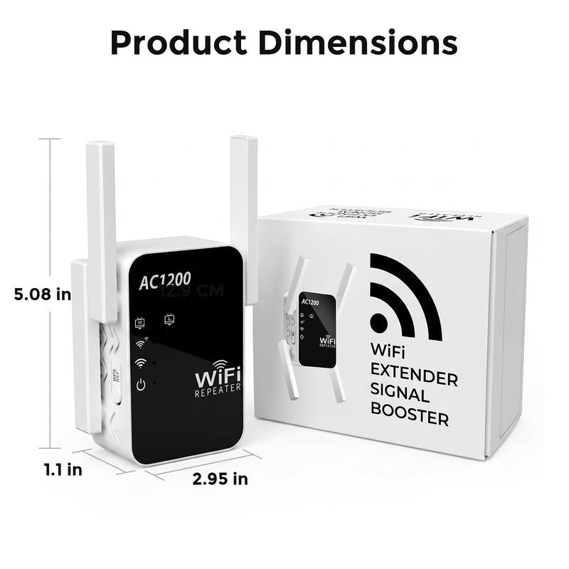 Amplificador de señal y extensor WiFi para el hogar