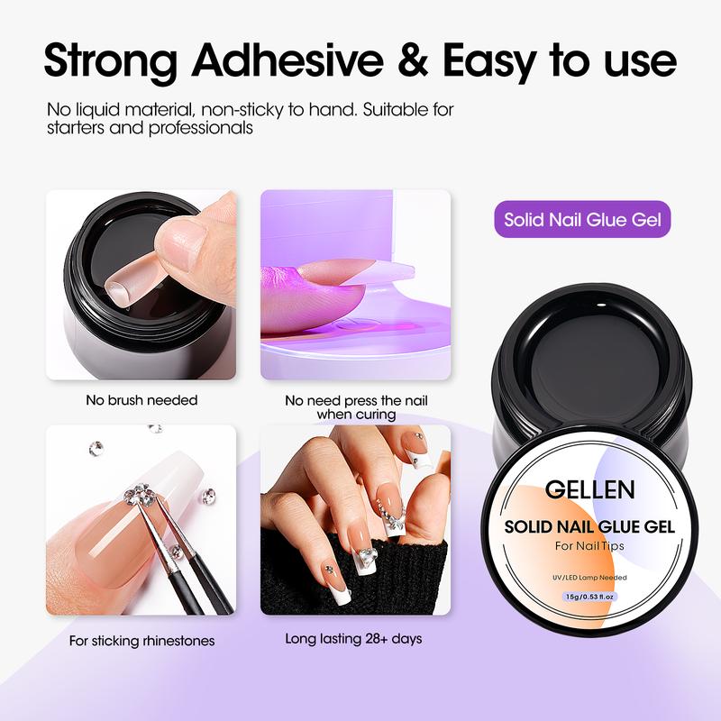 French Tips Gel Nail Kit