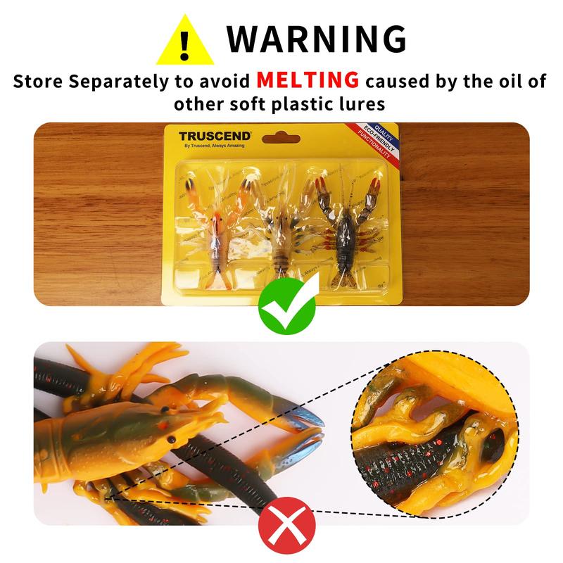 Easy Catch Pre-Rigged Soft Fishing Lures